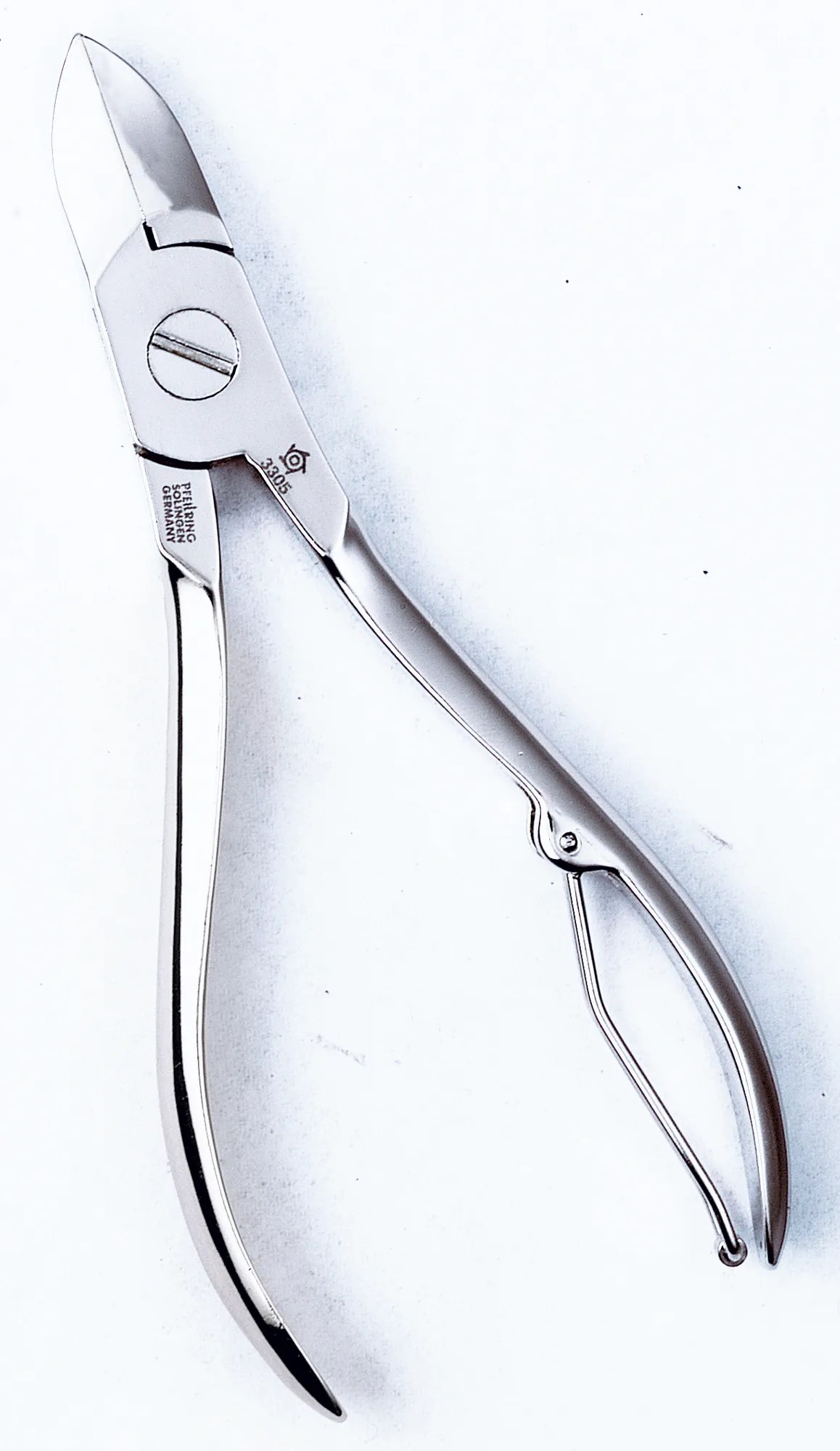 Pfeilring Nagelzange 11,5cm vernickelt   PF-Blister