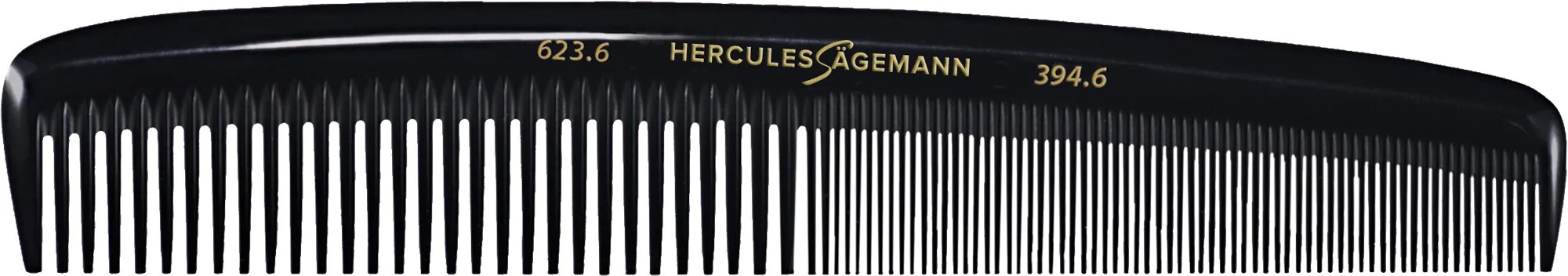 HERCULES 623-394 6" Herrenkamm fester runder Rücken
