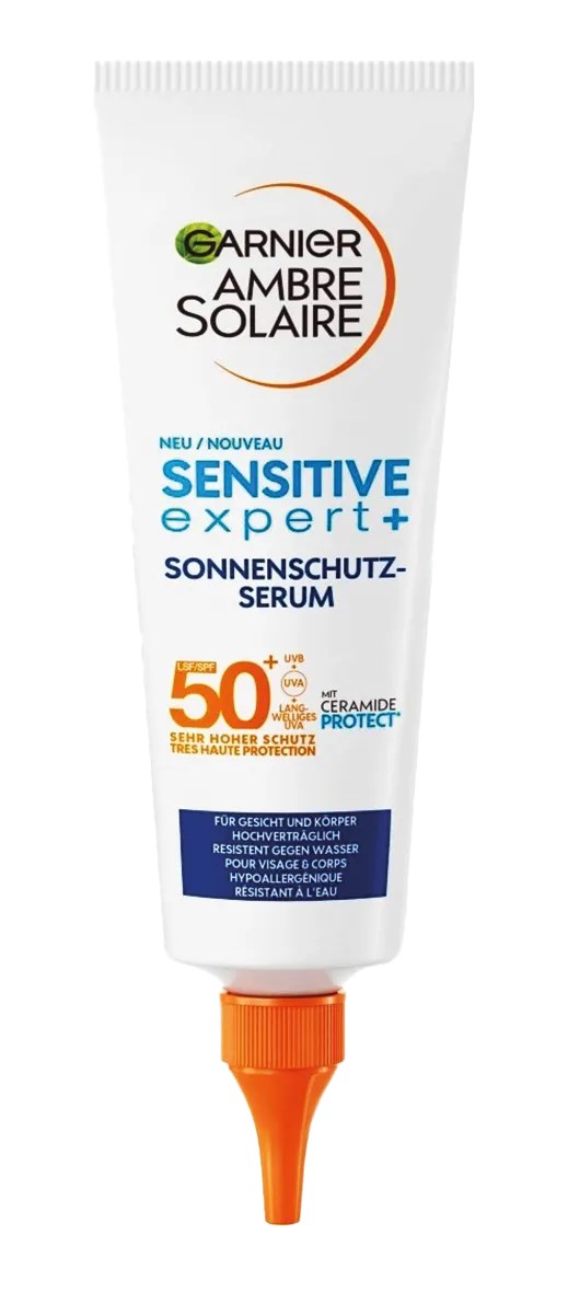 Loreal Garnier Ambre Solaire Sensetive   125ml Sonnencreme LSF 50 Sonnenmilch