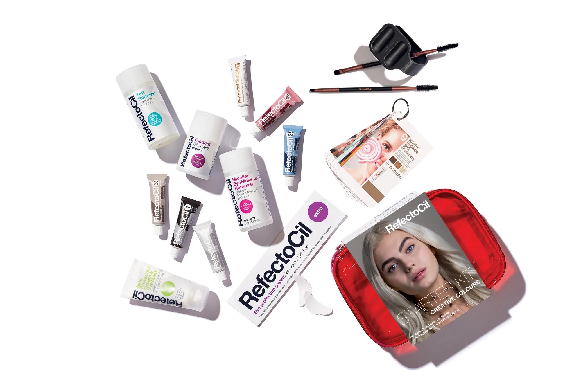 RefectoCil Prof. Starter Kit (Creative Color) rot