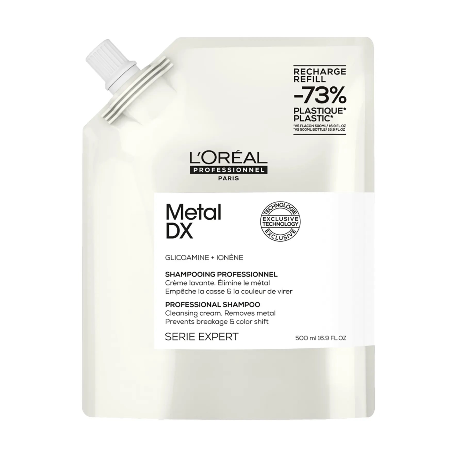 Loreal SE Metal DX Shampoo 500ml Refill  Serie Expert