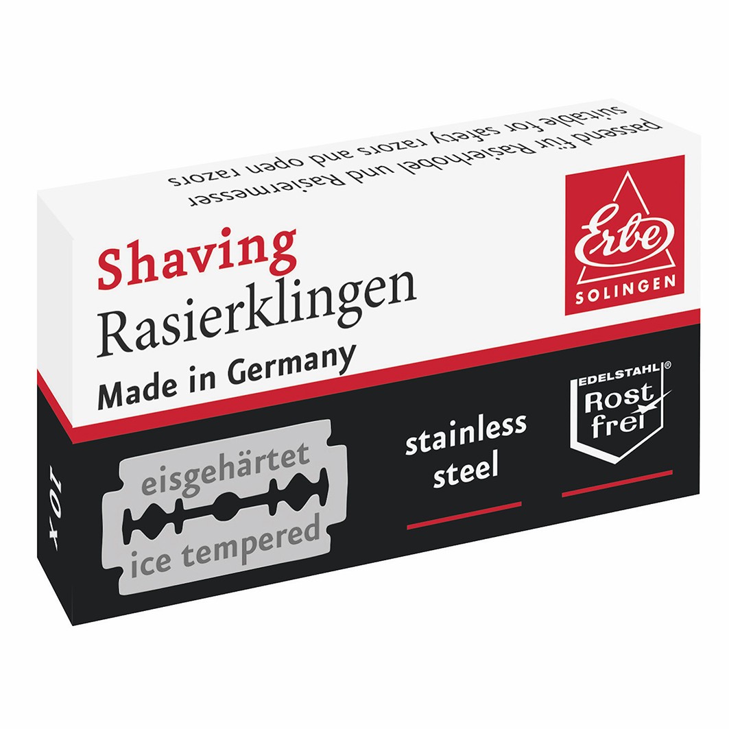 Erbe Kurze Rasierklingen "Tradition"