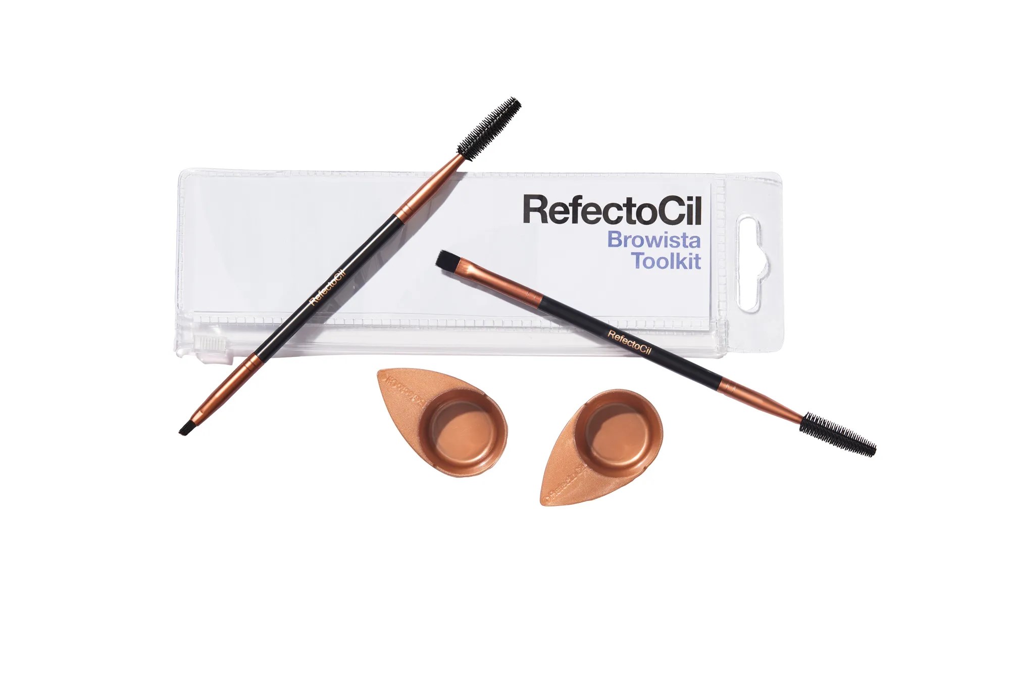 RefectoCil Brow Lamination Kit           2 Kombipinsel und 2 Färbeschalen