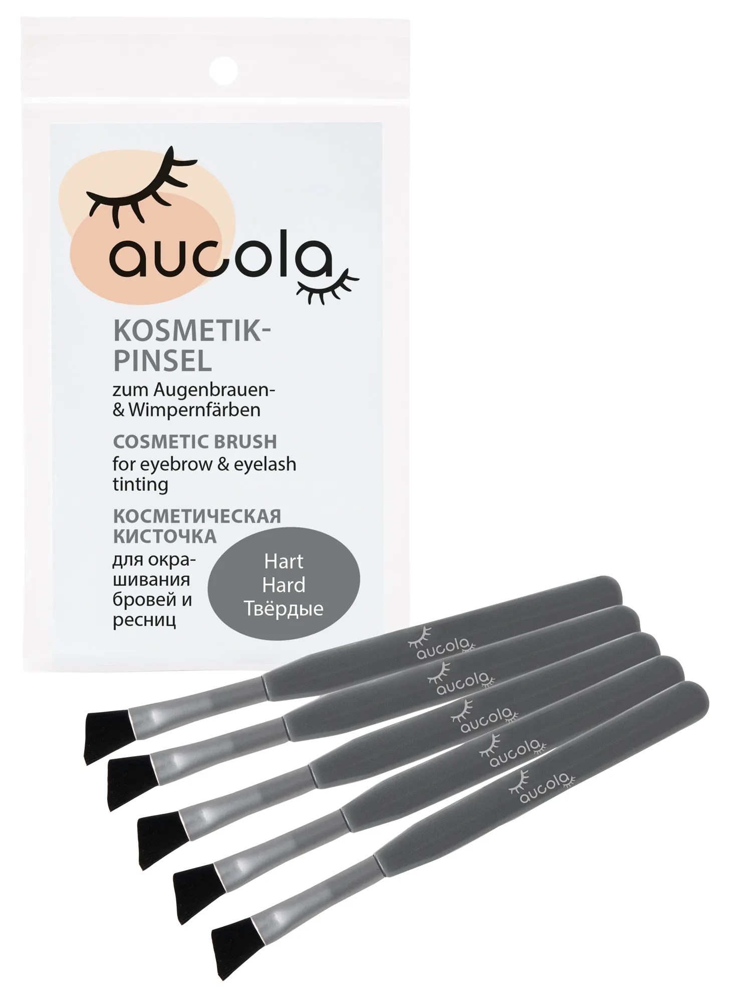 aucola Kosmetikpinsel hart 5er Set für AWF aucola Kosmetikpinsel hart 5er Set für AWF
