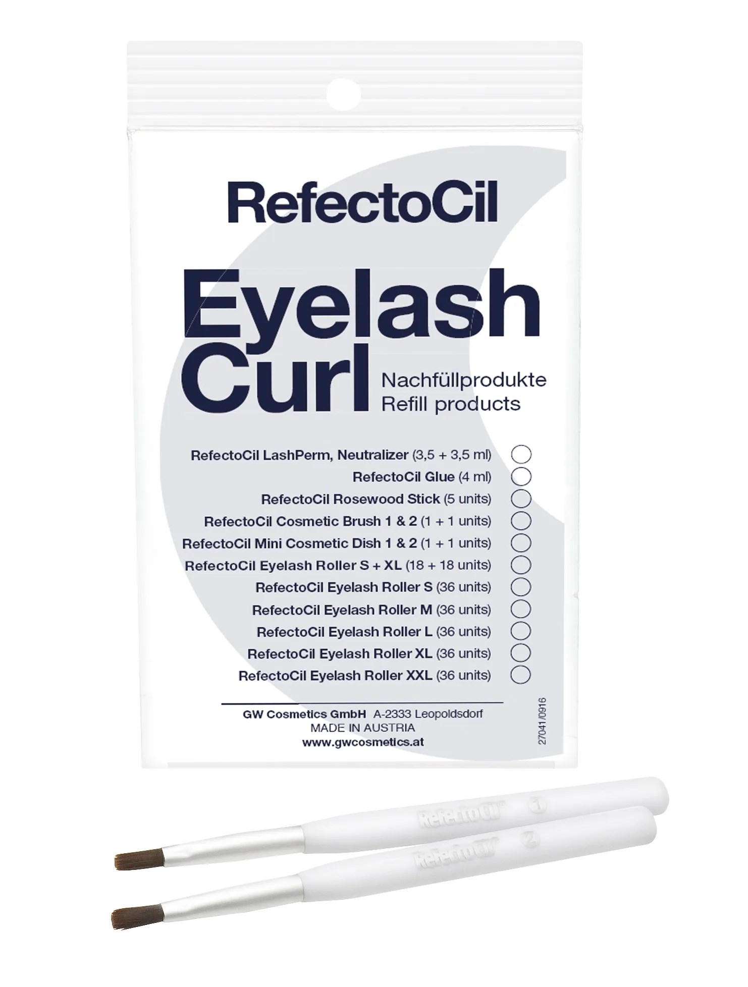 RefectoCil Eyelash Curl Refill Cosmetic  Brush