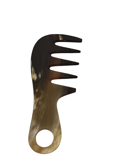 Hornkamm Afro-Style, extra weite Zahnung,       ca. 16 cm