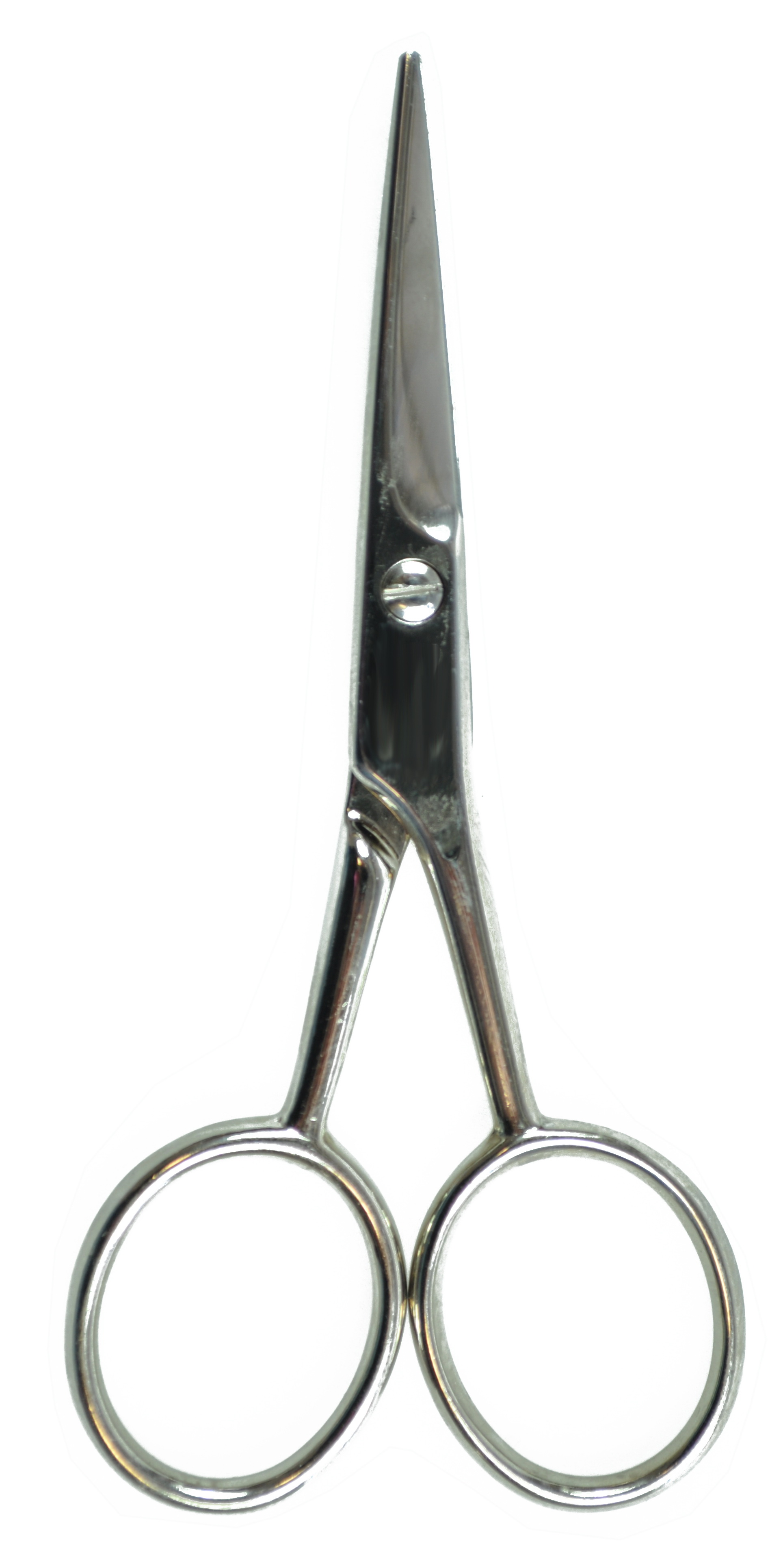 Bartschere, 10 cm, vernickelt, im Blister Bartschere, 10 cm, vernickelt, im Blister