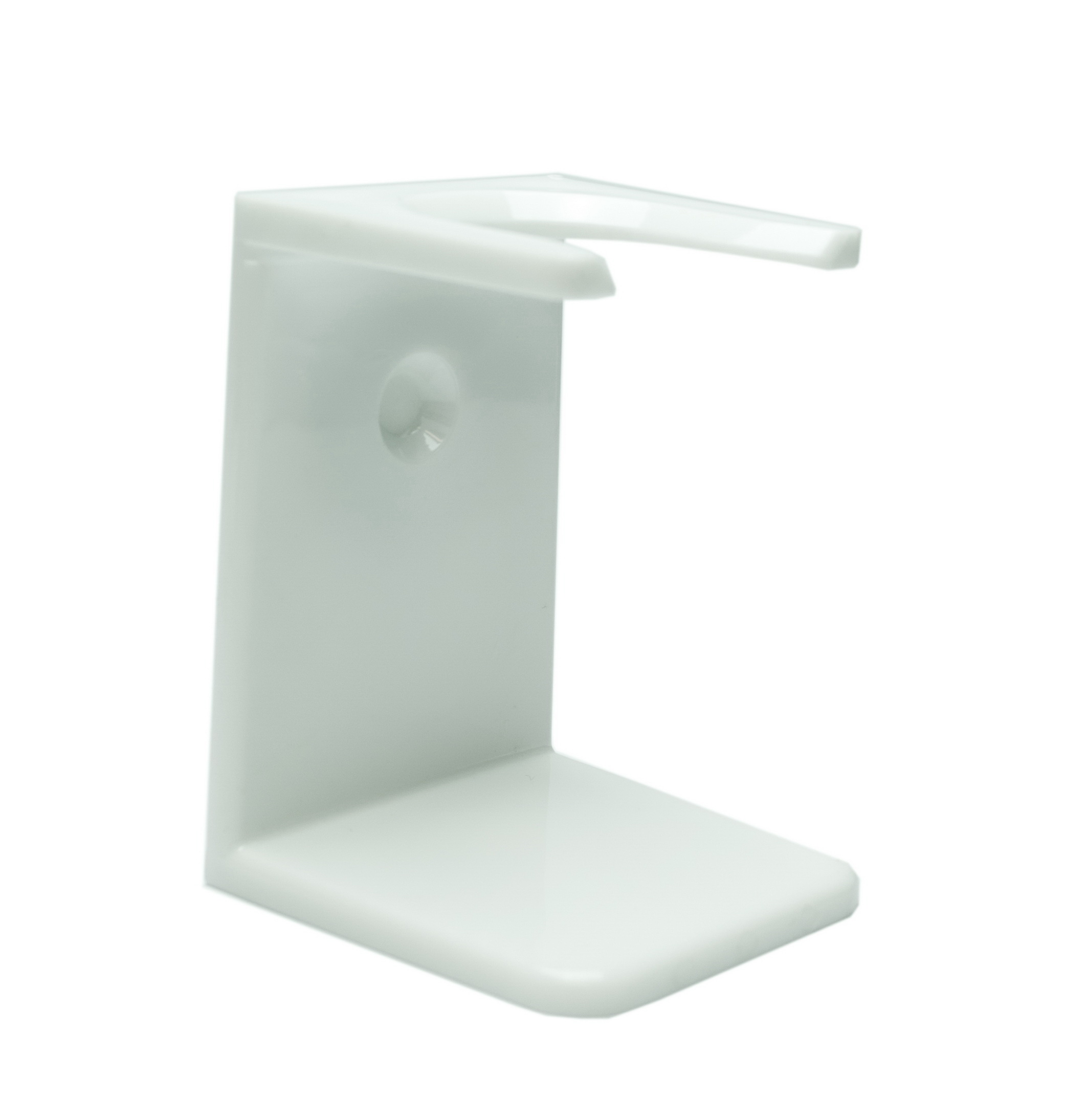 Rasierpinselhalter, Kunststoff, weiß