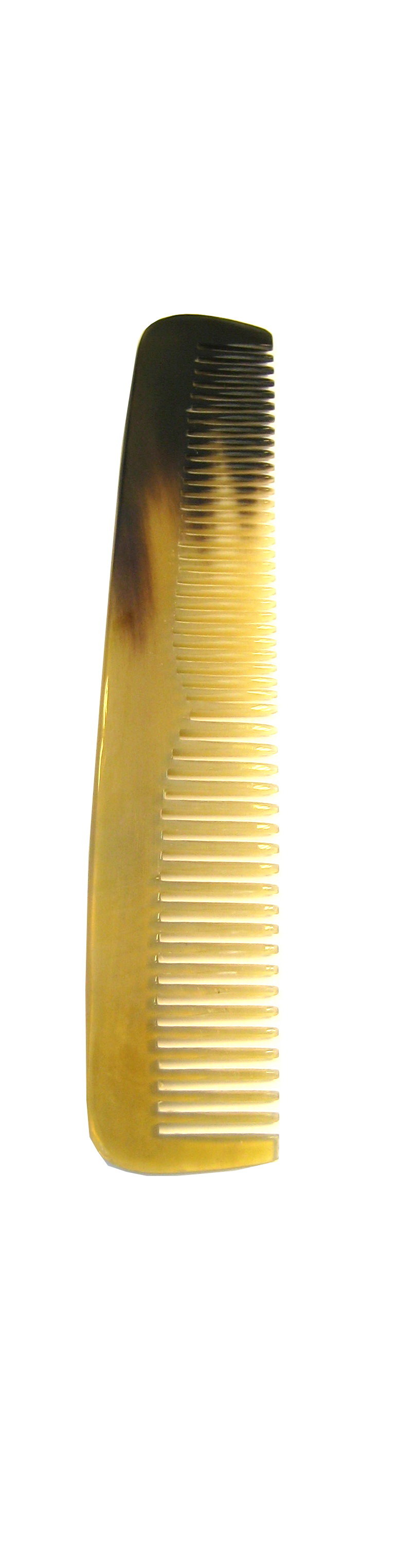 Taschenkamm, 13,6 cm, Horn, grob und fein