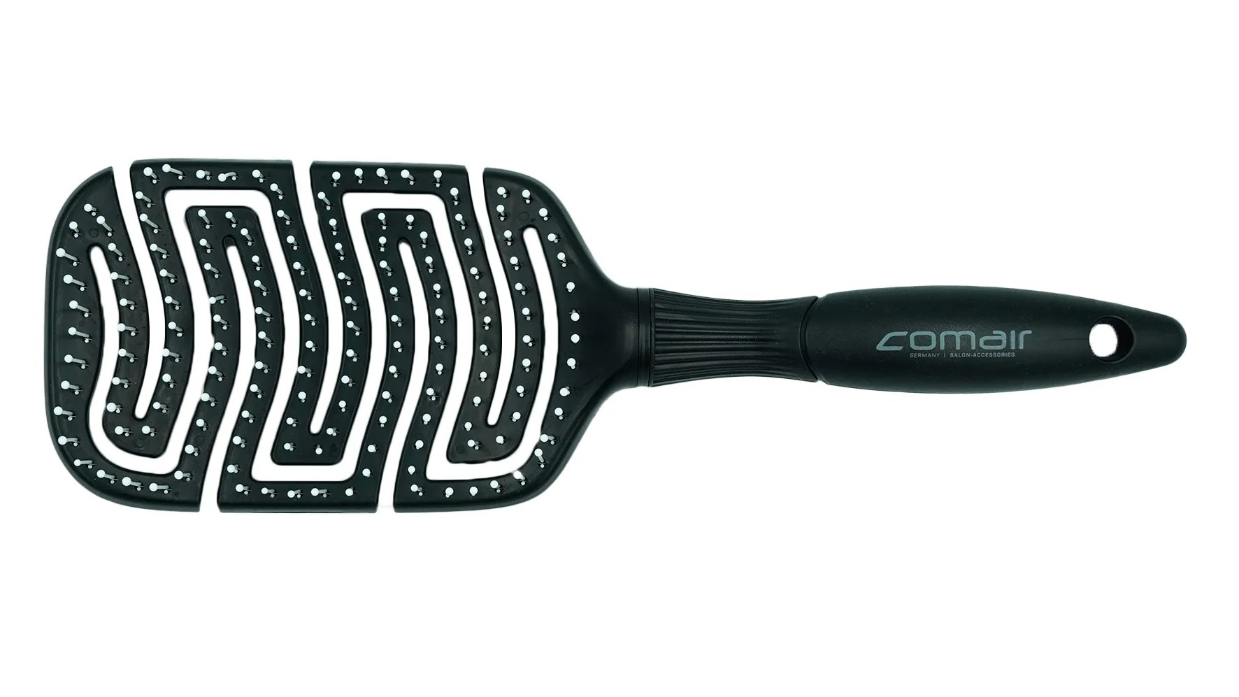 Comair Bürste Flex Tamer, L, black, Nylonstifte, Noppen Comair Bürste Flex Tamer, L, black, Nylonstifte, Noppen