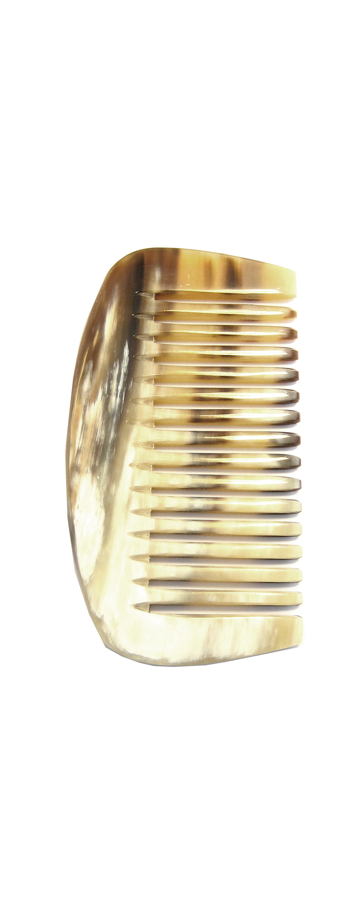 Horn Afrokamm, 10,6 cm extra weite Zähne