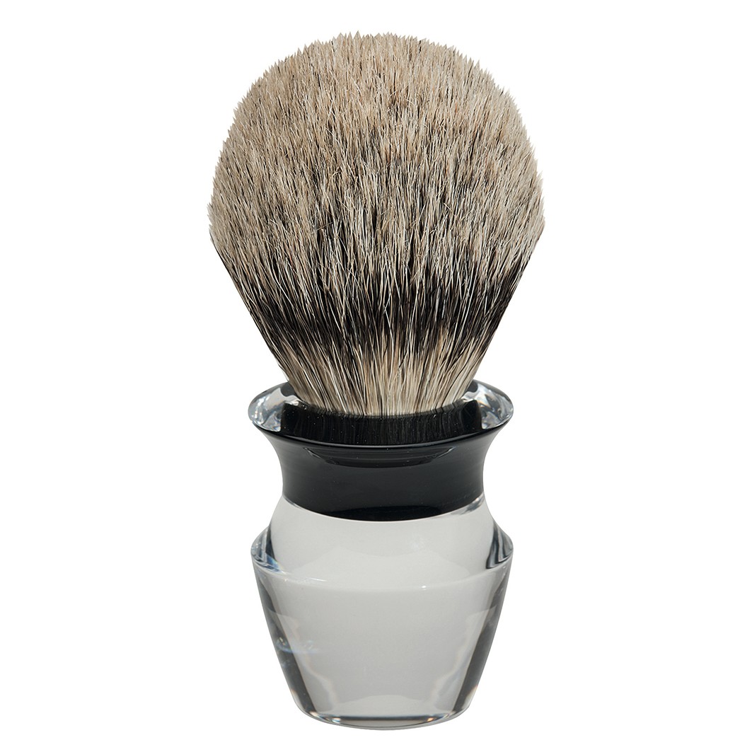 Erbe Rasierpinsel Acryl Silberspitz