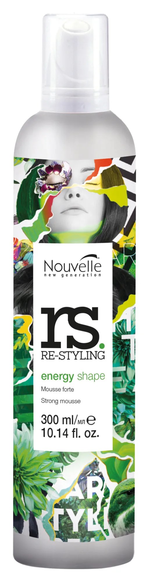 Nouvelle RS Energy Shape Mousse starker Halt 300ml "Styling" Nouvelle RS Energy Shape Mousse starker Halt 300ml "Styling"