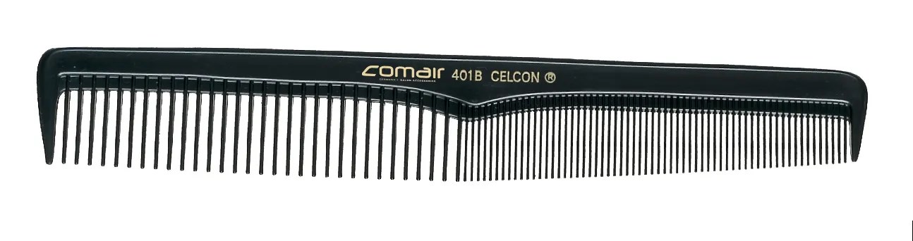 Comair Haarschneidekamm 401 B Black Profi Line Comair Haarschneidekamm 401 B Black Profi Line