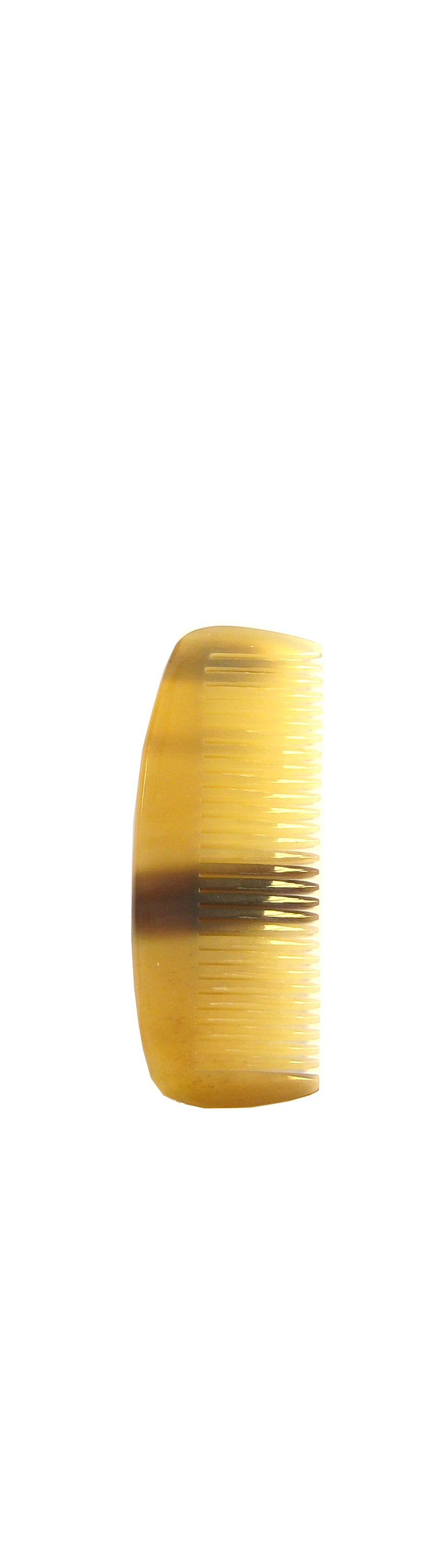 Bartkamm, 8 cm, Horn, handgesägt