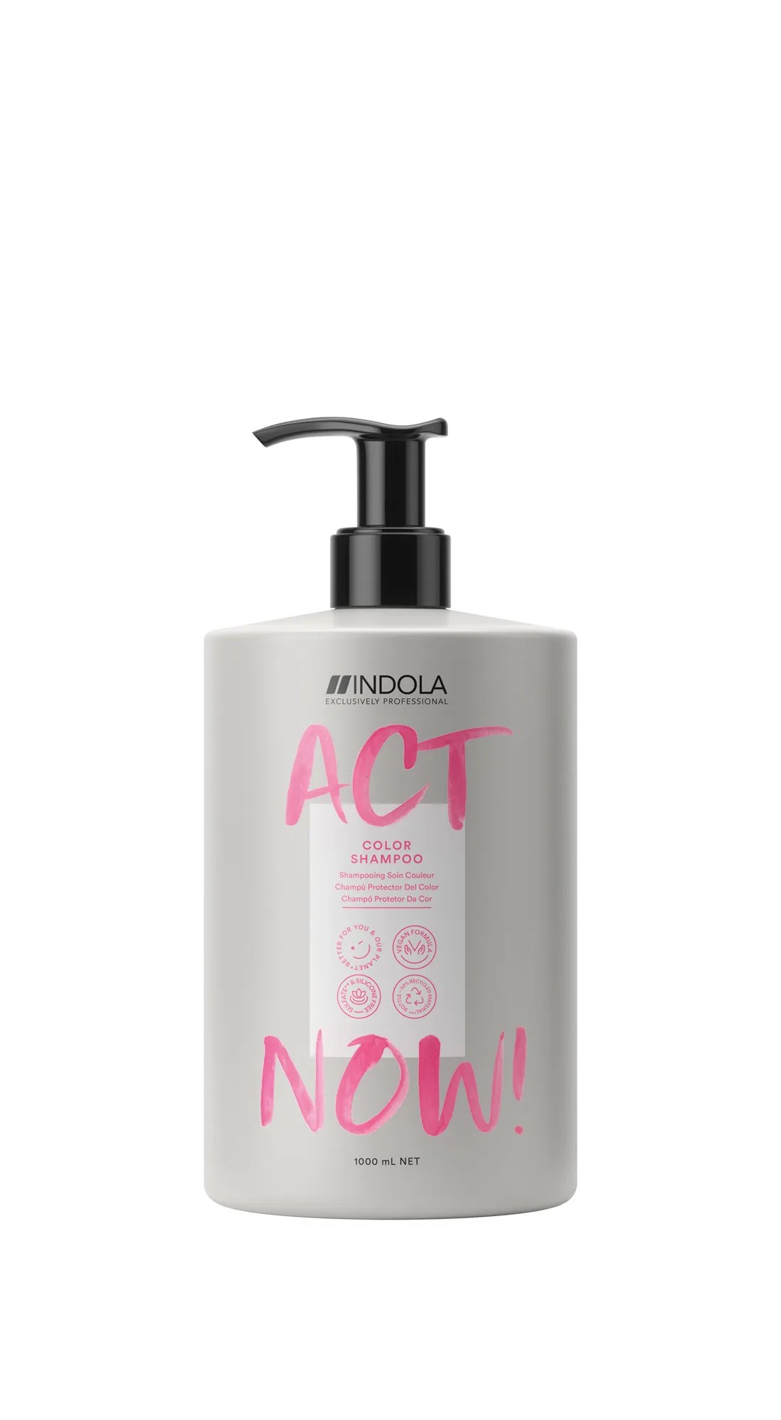 Indola Act Now Color Shampoo 1000ml      Act Now