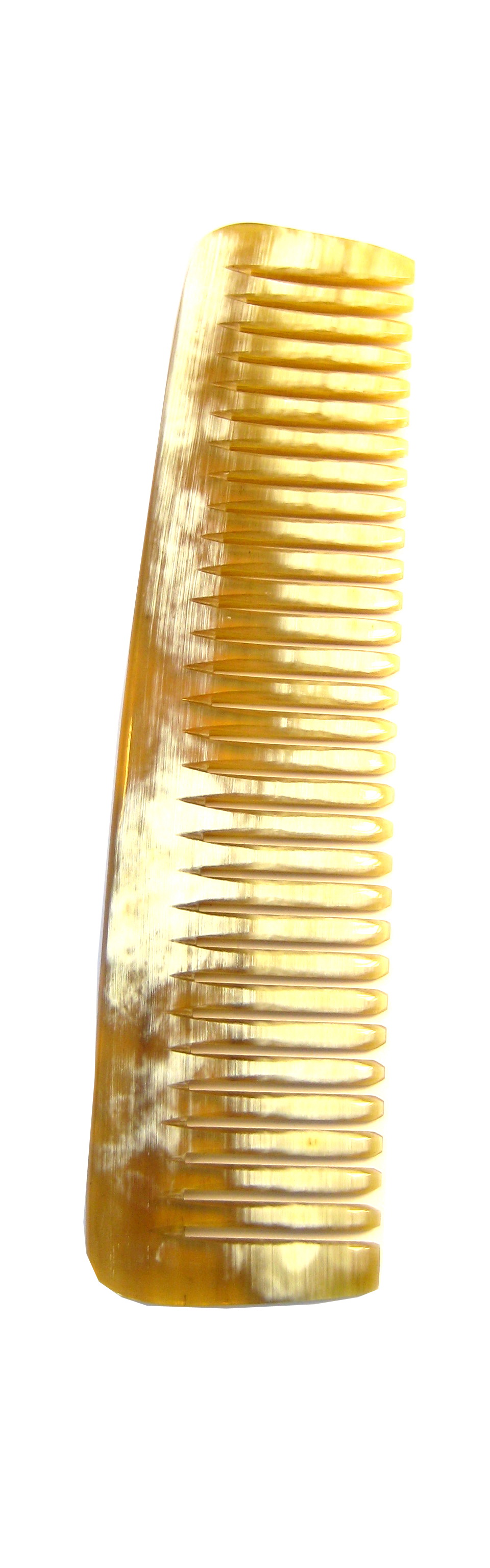 Dauerwellenkamm, 18 cm, Horn, grob, handgesägt