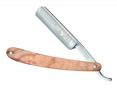 Rasiermesser, Olivenholz Schale