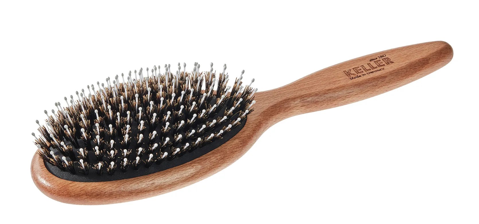 Keller PS Pneumatikbürste groß oval      Igelkissen mit Noppen Profi-Styler