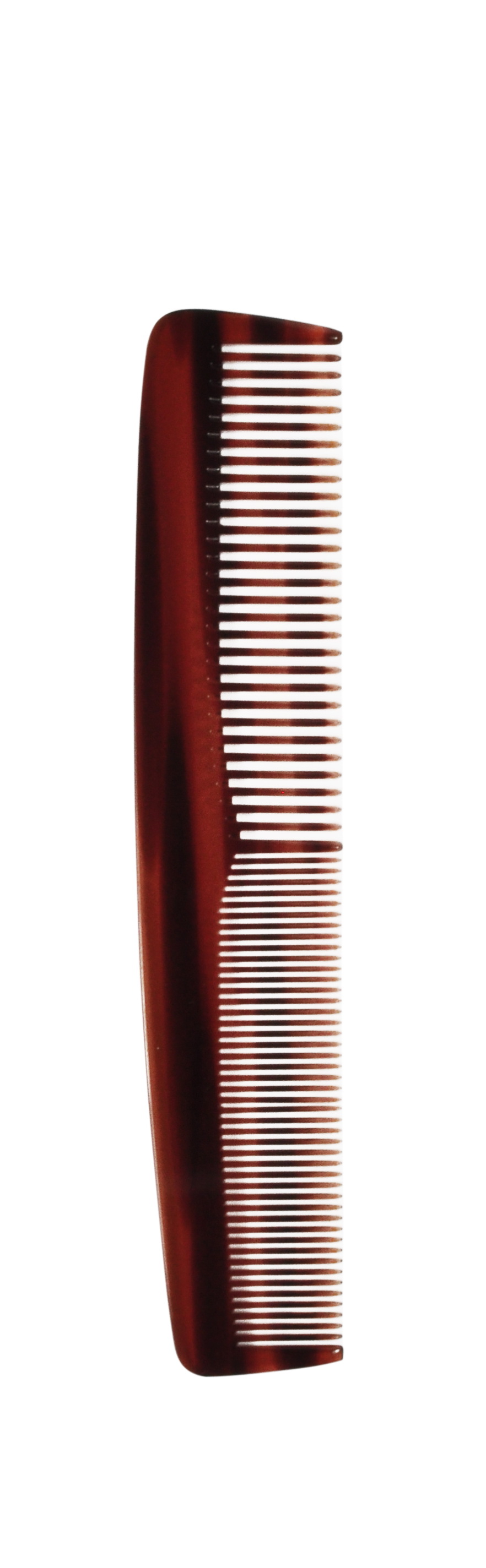 Frisierkamm Rhodoit, 22cm, grob und fein, geteilt gezahnt