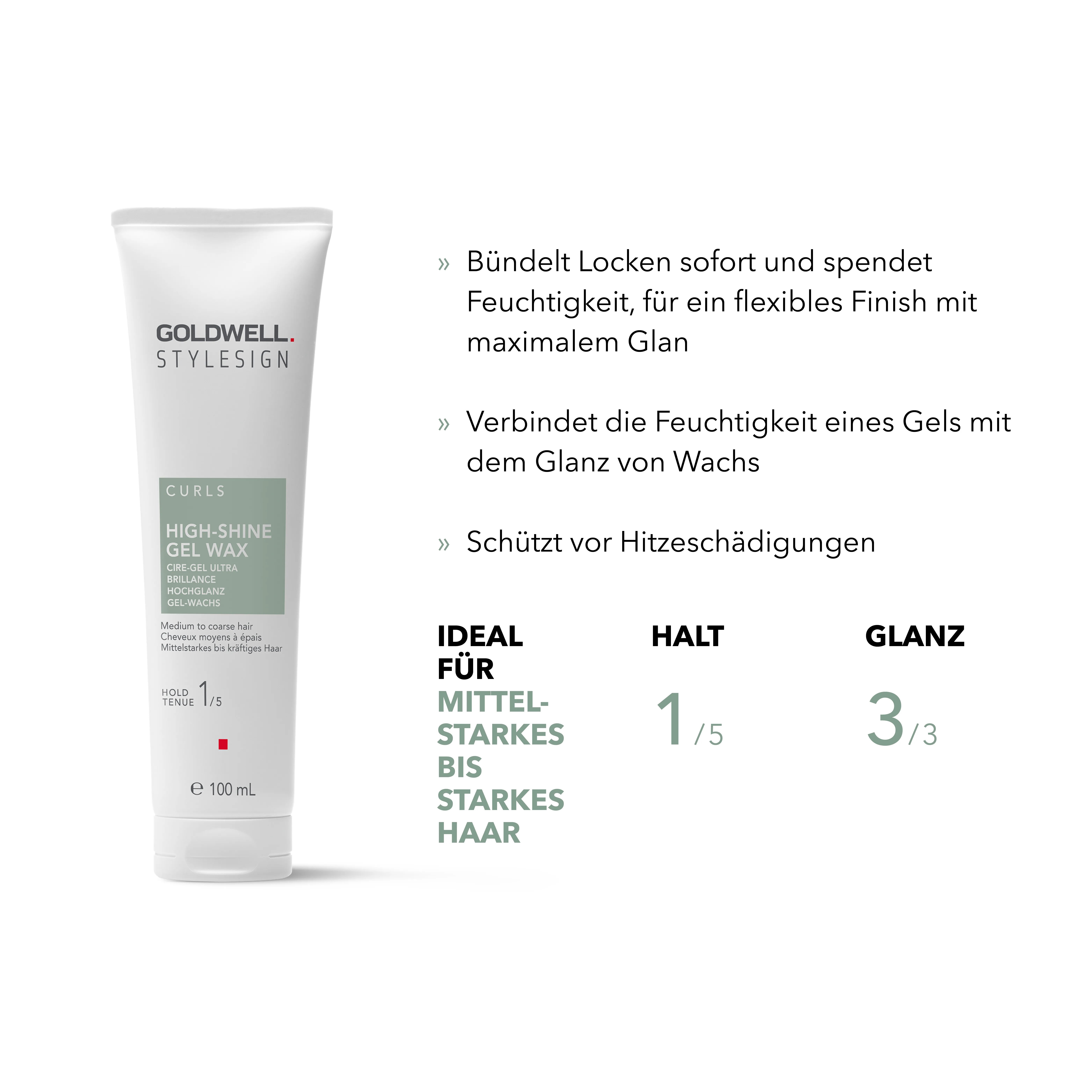 GW STS High-Shine Gel Wax 100ml StyleSign Curl GW STS High-Shine Gel Wax 100ml StyleSign Curl