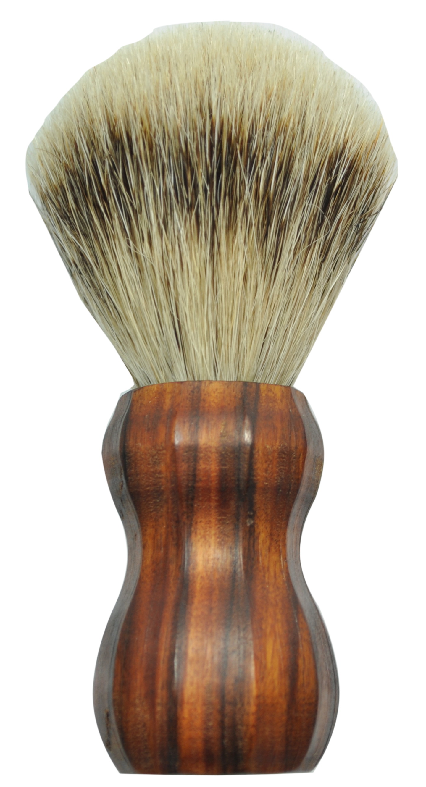 Rasierpinsel, Silberspitzhaar, Palisander