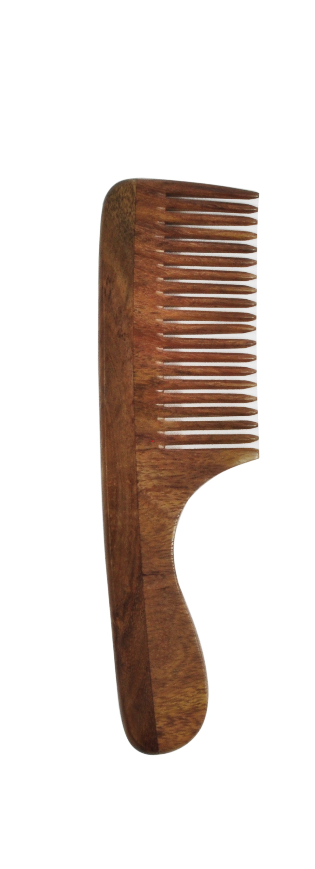 Griffkamm, 19 cm, Rosenholz, grob gezahnt