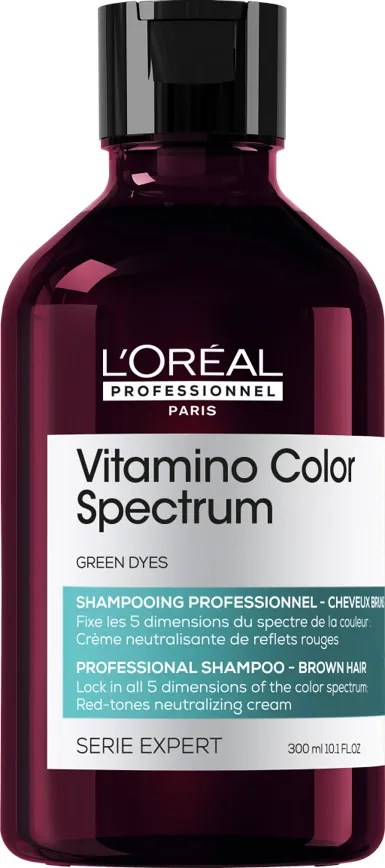 Loreal SE Spectrum Green Shampoo 300ml   Serie Expert Vitamino Color Spectrum