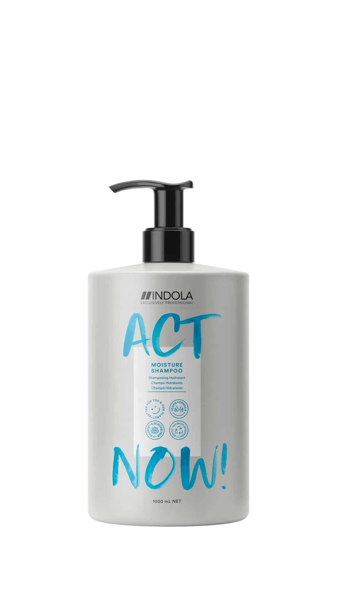 Indola Act Now Moisture Shampoo 1000ml   Act Now