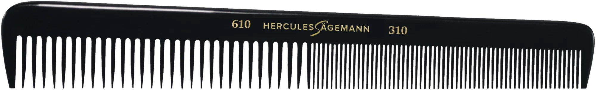 HERCULES 610-310 6" Herrentaschenkamm gerader Rücken