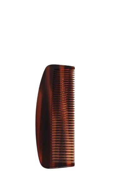 Bartkamm Rhodoit, 12cm, fein gezahnt