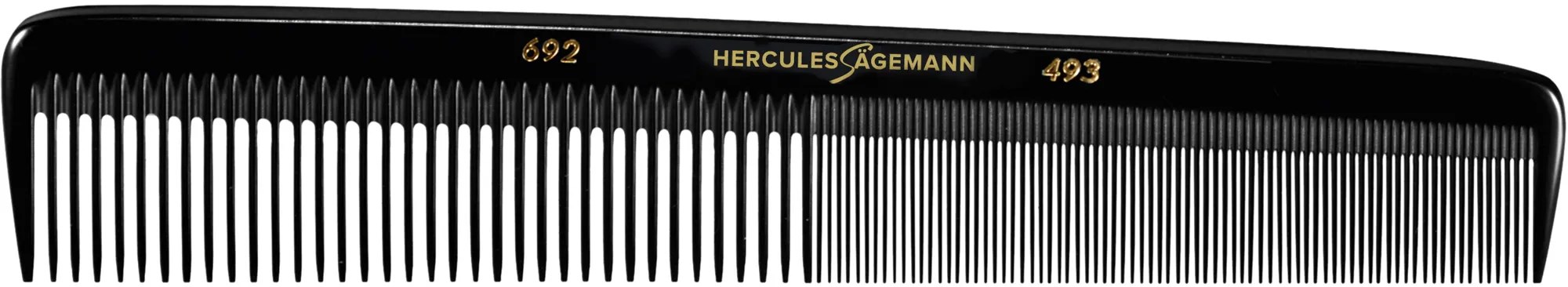 HERCULES 692-493 7" Damenkamm kantiger Rücken